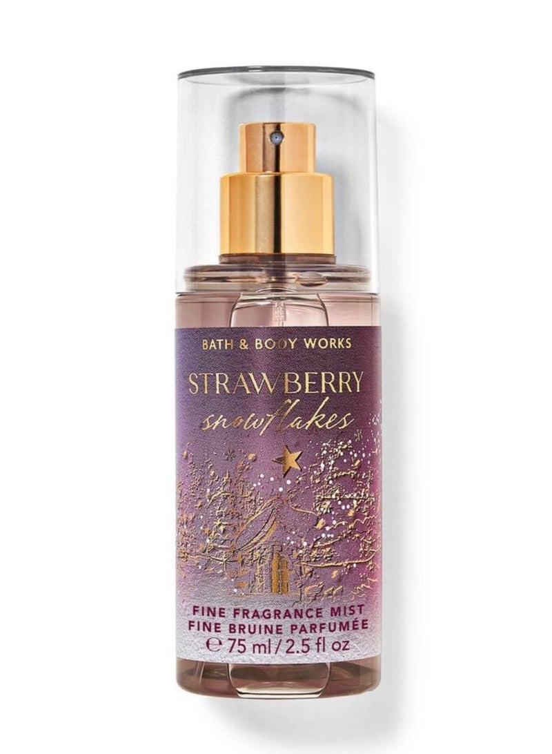 Strawberry Snowflakes Travel Size Fine Fragrance Mist 75ml